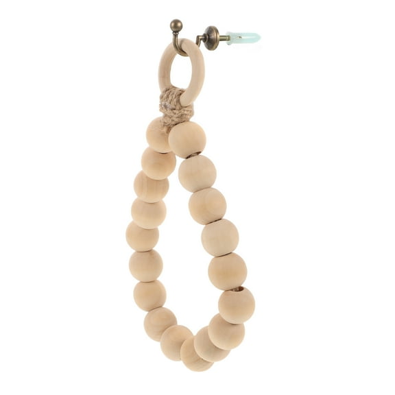 LOLIPPYY hand towel holder for bathroom wood fiber hanging decorations natural style for family use 1Pcs