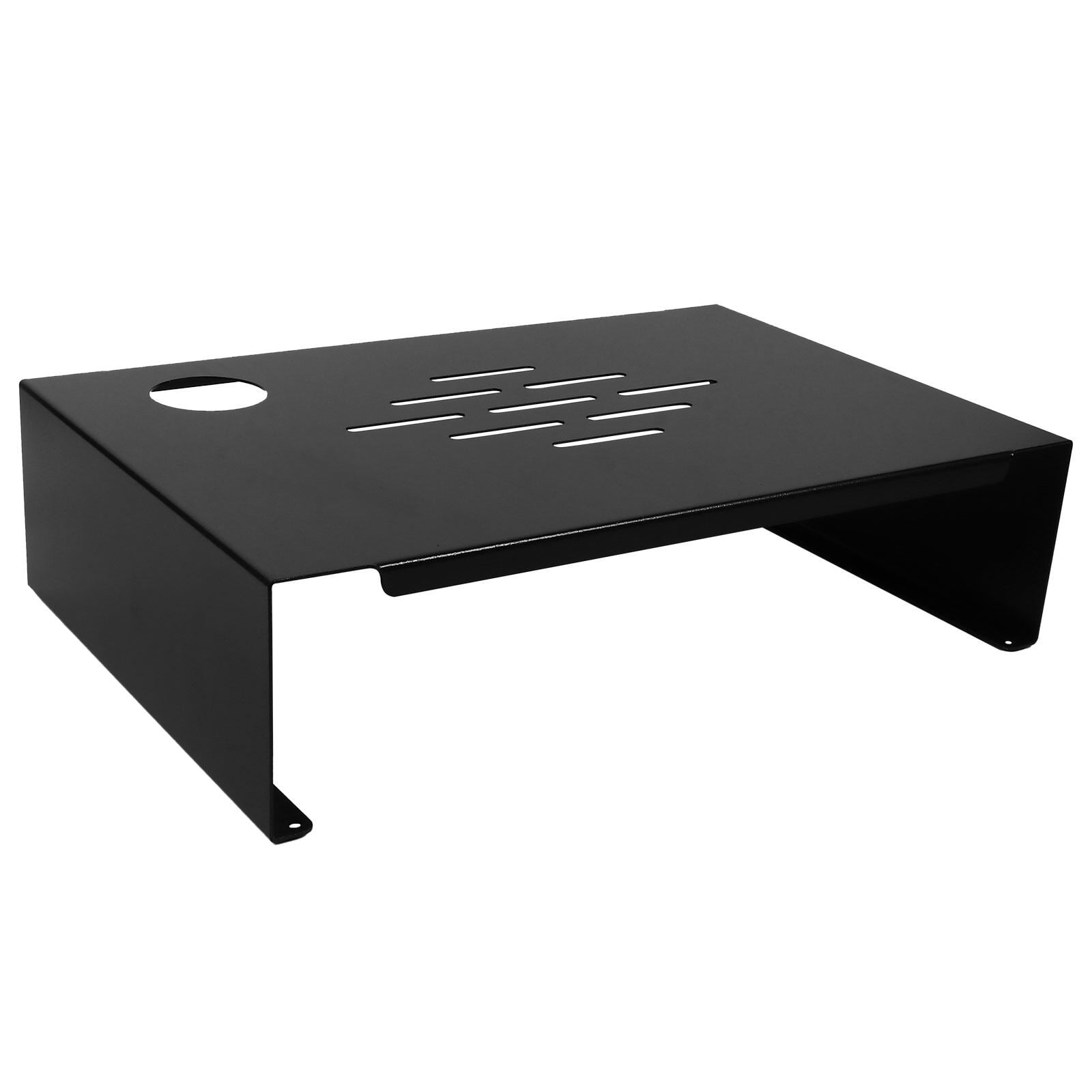 LOLIPPYY Black Steel Adjustable Ergonomic Desk Riser Stand for Office ...