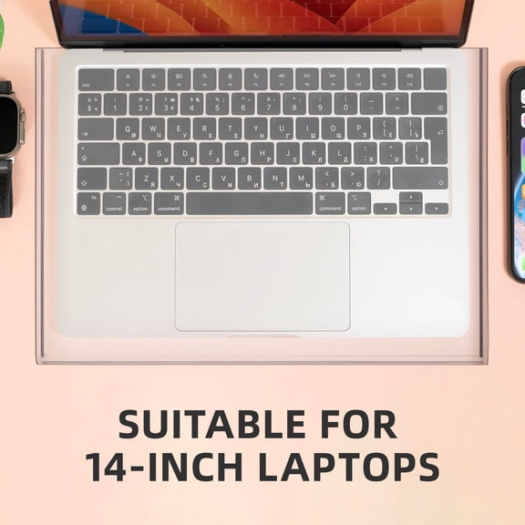 LOLIPPYY Clear Acrylic Keyboard Cover for Home Use, Protective Skin, 1 Piece