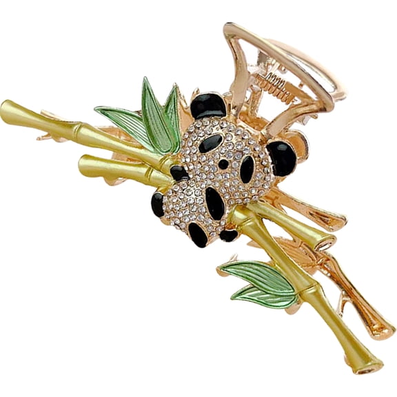 LOLIPPYY panda clawclip Panda Hair Claw Clip Alloy Multi 1Pack