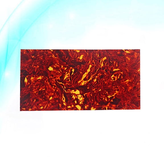 LOLIPPYY pickguard material sheet Pickguard Sheet Plastic Dark Red 1Pcs