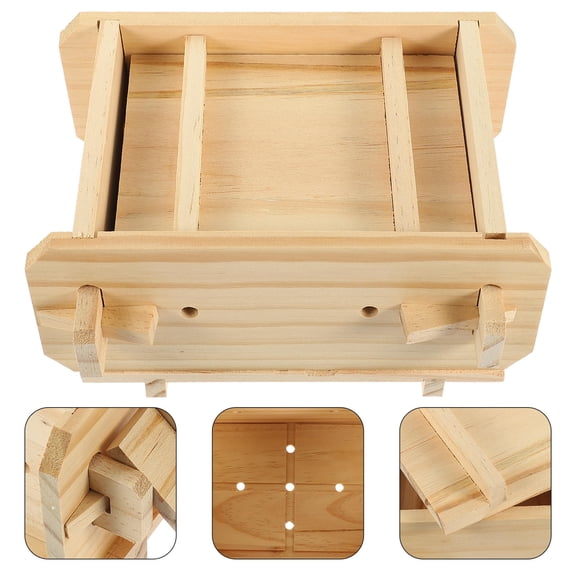 LOLIPPYY pre press mold Tofu Maker Kit Beige 1Set for Home Use