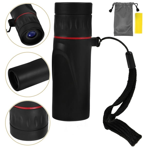 LOLIPPYY small compact telescope Black for outdoor activities 1Pack