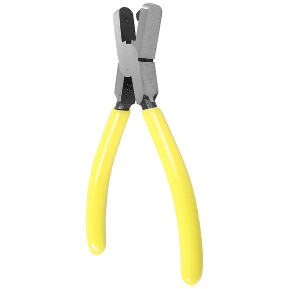 LOLIPPYY small hole punch for tags打孔 钢包塑yellow 1Pack适 于专业用户和 者在车间和工具 使用