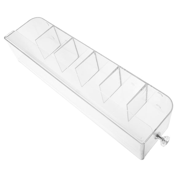 LOLIPPYY wall mounted underwear organiser Wall-Mounted Storage Box Transparent Multifunctional Organizer 1Pack