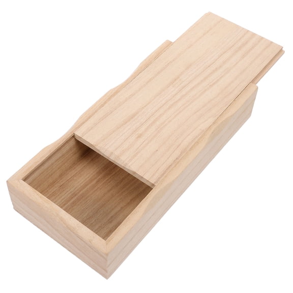 LOLIPPYY wedding decorative box Wooden Box Khaki 1Set Packaging for Women