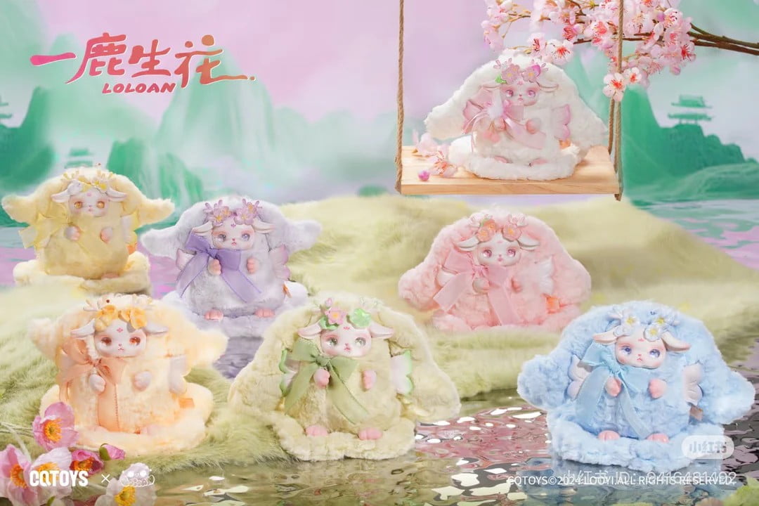 LOLOAN Blossom Deers Series Rabbit Plush Blind Box