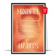 thumbnail image 1 of LOLUIS Aesthetic Wall Decor, Aura Energy Spiritual Gradient Trendy Print, Pink Mental Health Posters (Mindful Habits Aura Poster, Unframed 11"x17"), 1 of 5