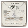 thumbnail image 1 of LOLUIS Gifts for Women, Birthday Mother's Day Wedding Valentine Christmas Jewelry Gifts, Mother Necklace (To My Loving Mom, Alluring Beauty Necklace), 1 of 7