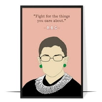 LOLUIS Inspirational Quotes Wall Art, Empowered Women Art Print Decor Gifts for Home Office Classroom, Feminist Poster (DES 1, Unframed 11"x17")