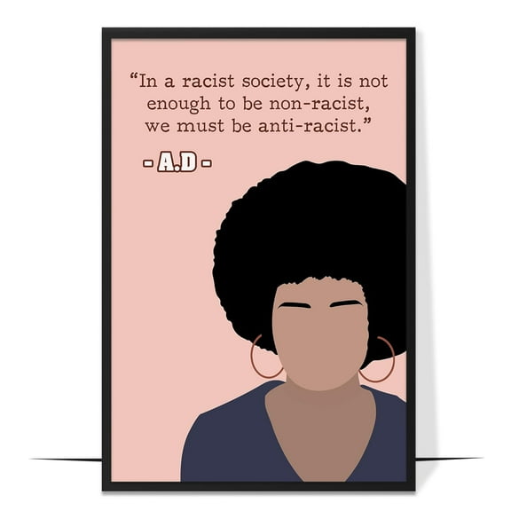 LOLUIS Inspirational Quotes Wall Art, Empowered Women Art Print Decor Gifts for Home Office Classroom, Feminist Poster (DES 1, Unframed 11"x17")