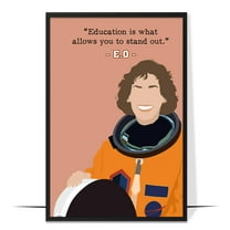 LOLUIS Inspirational Quotes Wall Art, Hispanic Leaders Art Print Decor Gifts for Home Office Classroom, Latino Leaders Poster (English version, Unframed 11"x17")