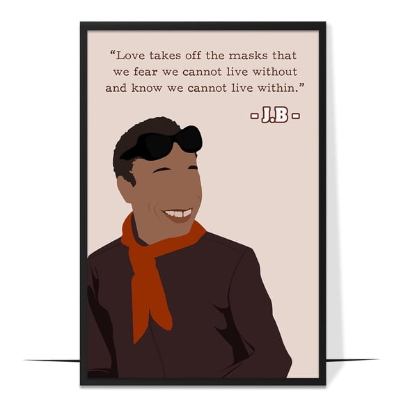 LOLUIS Inspirational Quotes Wall Art, Motivational Decorations for Pride Month Home Office Classroom, LGBTQ Activist Poster (Unframed 24"x36")