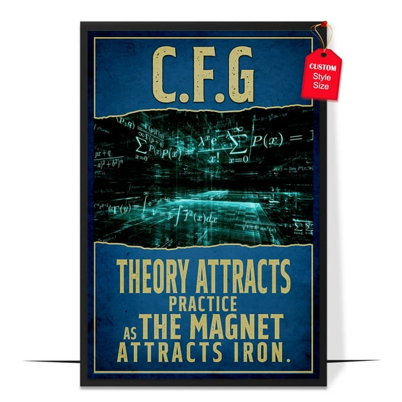 LOLUIS Inspirational Wall Art, STEM Scientists Quote Print Decor for Bulletin Board Classroom Office, STEM Poster (Gauss, Unframed 11"x17")