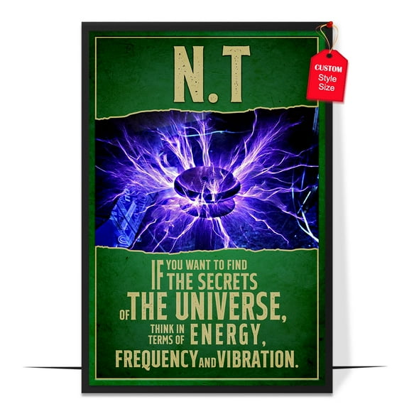 LOLUIS Inspirational Wall Art, STEM Scientists Quote Print Decor for Bulletin Board Classroom Office, STEM Poster (Unframed 24"x36")