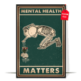 thumbnail image 1 of LOLUIS Mental Health Matters Poster, Vintage Mental Health Awareness Posters, Therapy Counseling Wall Art Home Office Decor DS5, 1 of 7
