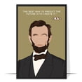 thumbnail image 1 of LOLUIS Motivational Quotes Wall Art, Inspirational History Presidents of the United States Quotes Decor, US Presidents Poster (Unframed 24"x36"), 1 of 5