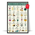thumbnail image 1 of LOLUIS Self Esteem Coping Skills Alphabet Poster, Mental Health Posters, Self-Esteem Posters for Kids Teens (Unframed 16"x24"), 1 of 7