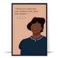 thumbnail image 1 of LOLUIS Inspirational Quotes Wall Art, Motivational Famous Authors Literary Quotes Prints Decor, Black Author Poster (Unframed 11"x17"), 1 of 5