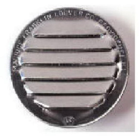 LOMANCO Circle Vent, White, 2-In., 6-Pk. CV2BW