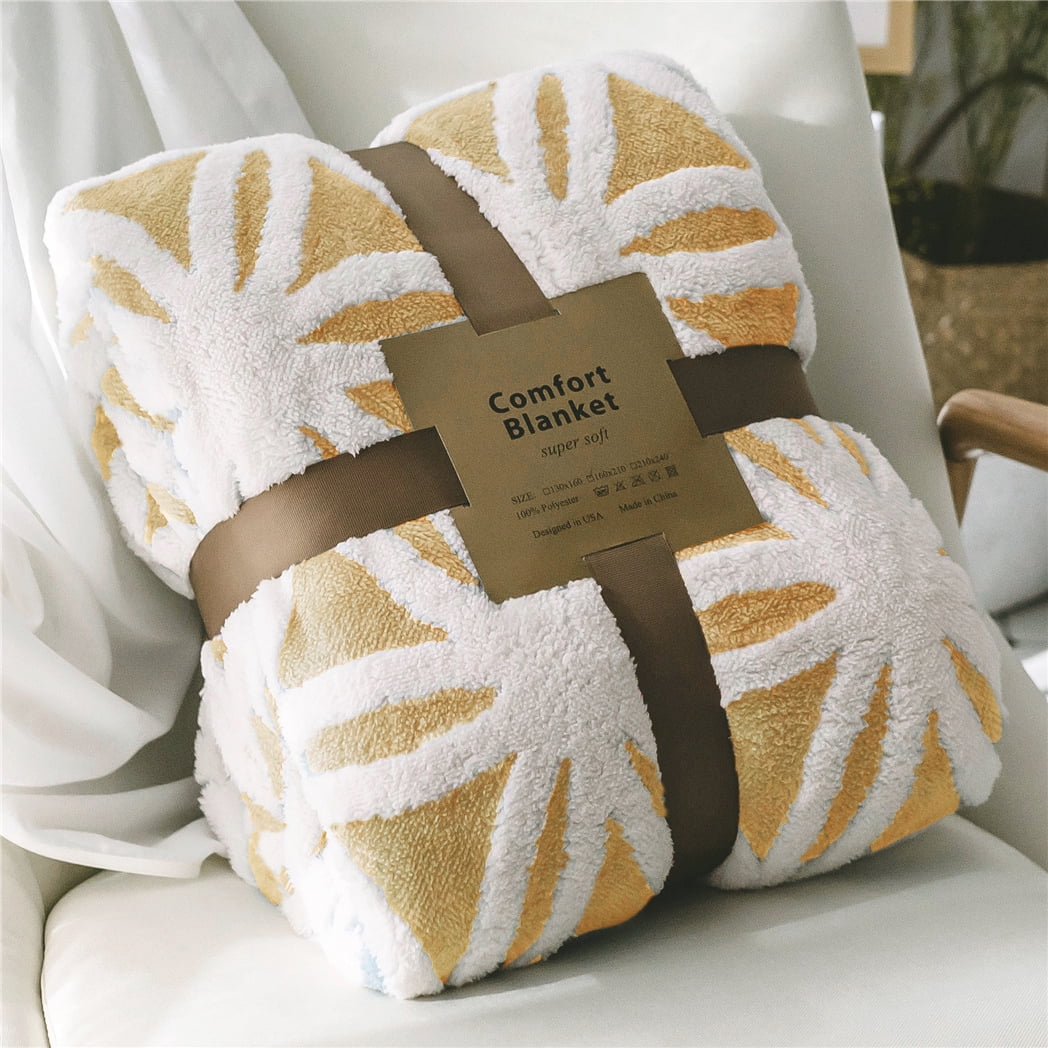 LOMAO Sherpa Fleece Twin Blanket Fuzzy Soft Plush Blankets for Couch