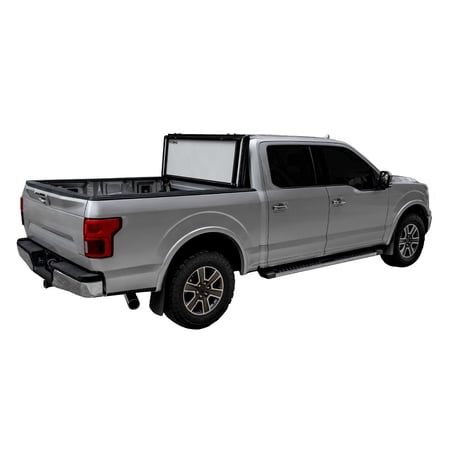 LOMAX 2019-2021 Fits Ford Ranger 6' Box Black Urethane Split Tonneau Cover G3010069