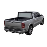 LOMAX 2019-2024 Fits Dodge Ram 1500 5' 7" Box except Multifunction Tailgate Black Urethane Single Tonneau Cover G3040039
