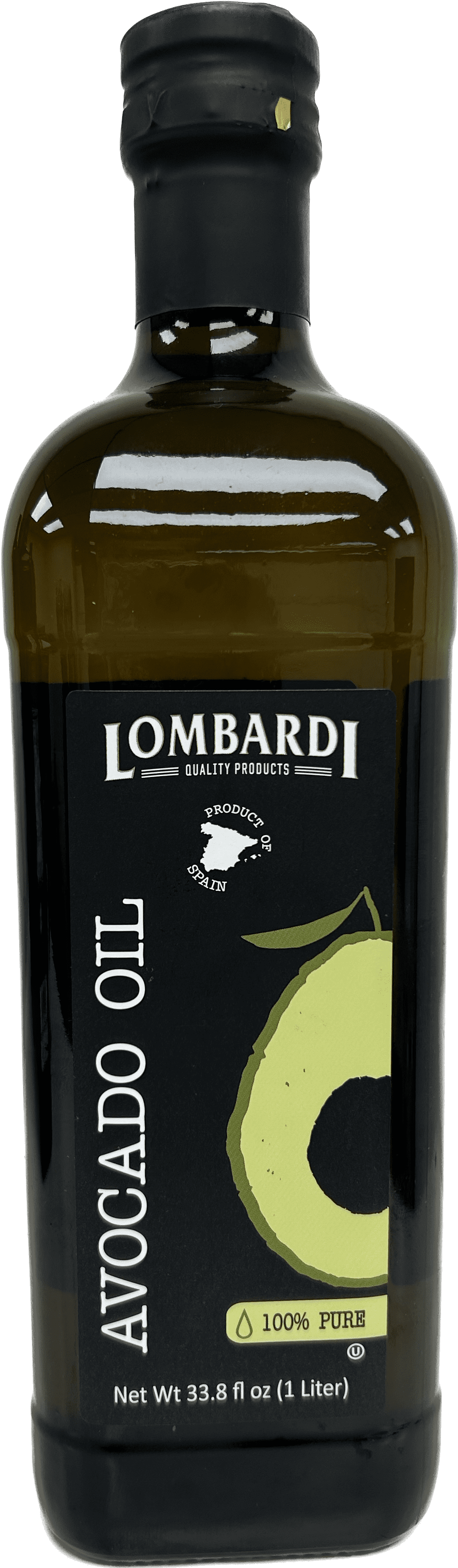 LOMBARDI 100 Pure Avocado Oil 1 Liter ( 2 Pack )