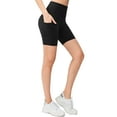 thumbnail image 1 of LOMGXIU Womens 6" High Waist Yoga Shorts - Tummy Control, Deep Pockets for Biking, Running & Workouts, 1 of 7