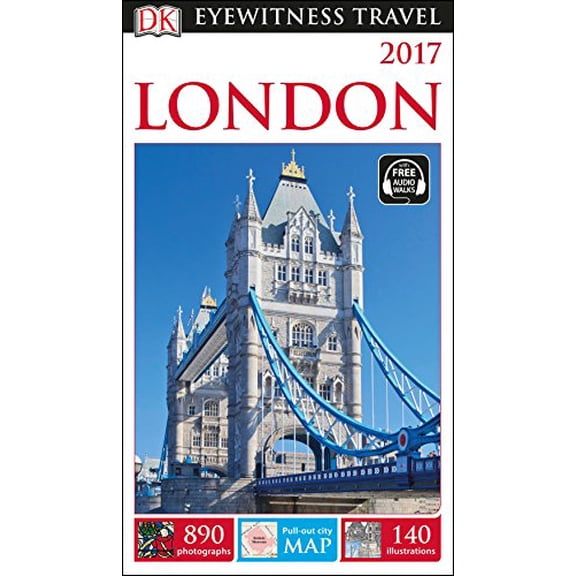 Pre-Owned DK Eyewitness Travel Guide London: DK Eyewitness Travel Guides 2016 Paperback