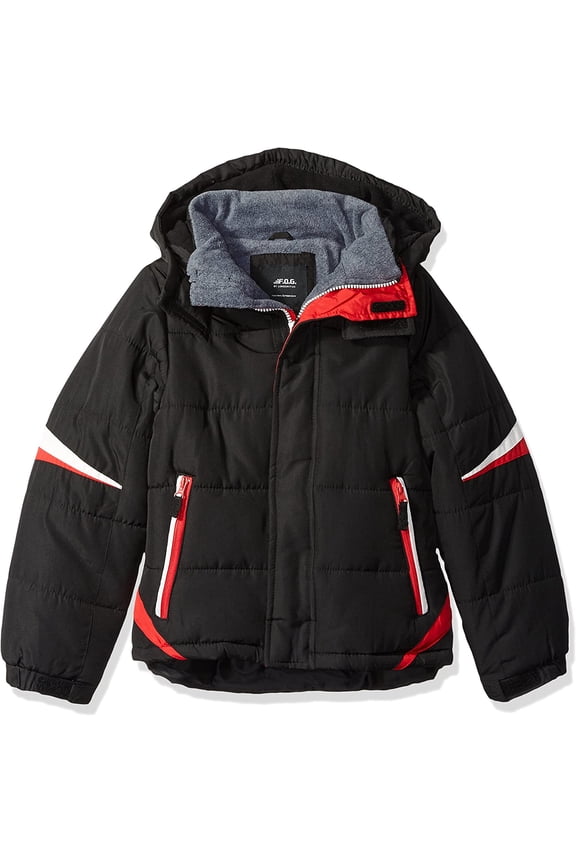 Boys' Big Active Puffer Jacket Winter Coat