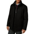 thumbnail image 1 of LONDON FOG Coats for Men - Men's Wool Blend Car Coat with Bib - Classic Men's Coats - Stylish Men's Wool Coat - Outerwear Essentials, 1 of 4