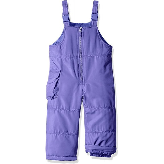 LONDON FOG Girls' Classic Snow Bib Ski Snowsuit