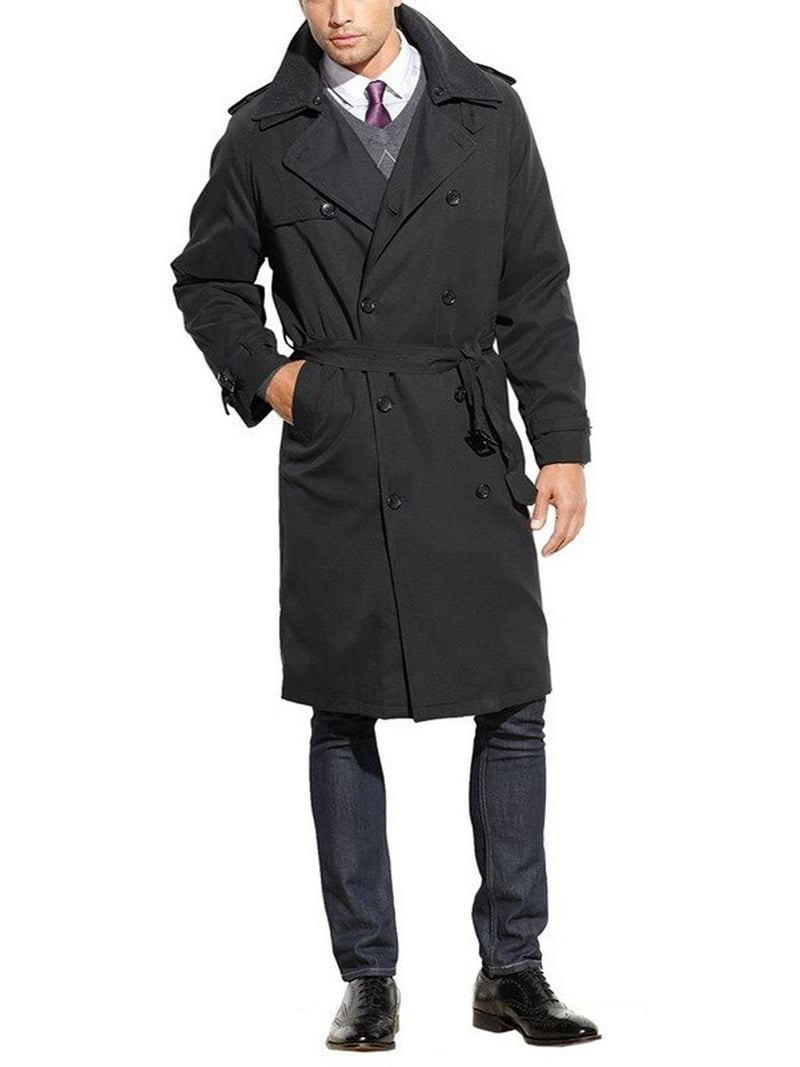 London Fog Men's Iconic Trench Coat - Walmart.com