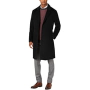 LONDON FOG Mens Coats Classic Fit Overcoats for Men Wool Blend Top Coats for Men Regular & Big-Tall Sizes