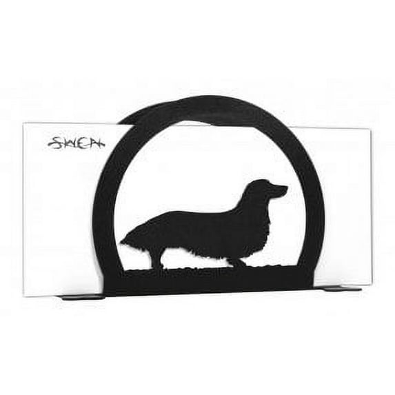 LONG HAIR DACHSHUND Letter Holder