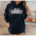 thumbnail image 1 of LONG LIVE COWBOYS Graphic Unisex Fleece Hooded Sweatshirt, 1 of 8