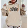 thumbnail image 1 of LONG LIVE COWBOYS Graphic Unisex Fleece Hooded Sweatshirt, 1 of 8
