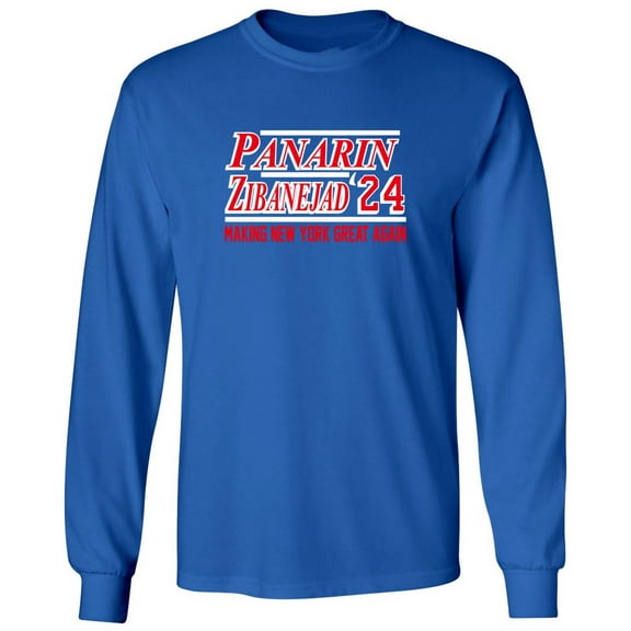 LONG SLEEVE Artemi Panarin Mika Zibanejad New York 2024 Shirt T-Shirt