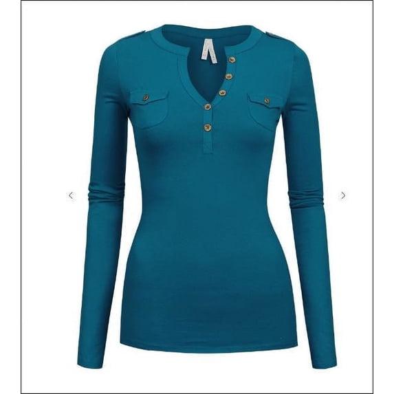 LONG SLEEVE BASIC COTTON T-SHIRT