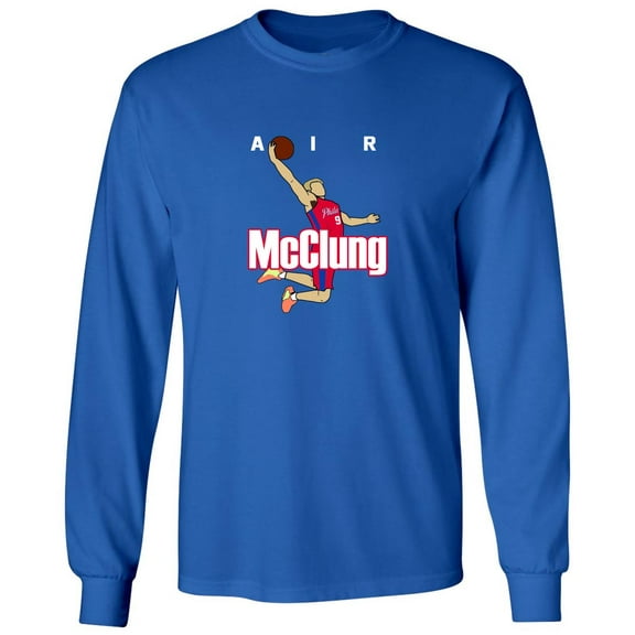 LONG SLEEVE Blue Matt McClung Air Mac T-shirt