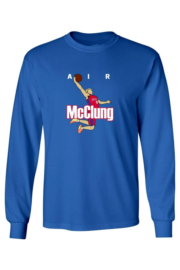 LONG SLEEVE Blue Matt McClung Air Mac T-shirt