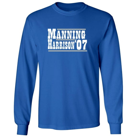 LONG SLEEVE Colts Peyton Manning Marvin Harrison 07 T-shirt YOUTH