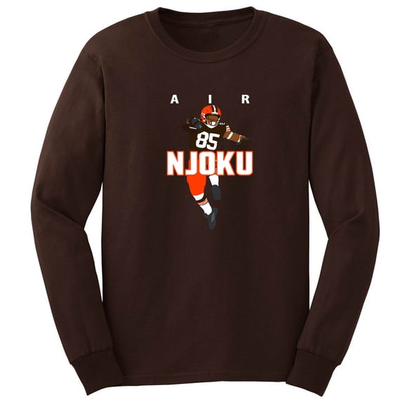LONG SLEEVE David Njoku Browns Air Touchdown Shirt T-Shirt