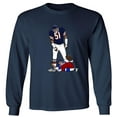 thumbnail image 1 of LONG SLEEVE Dick Butkus Bears Sack Shirt T-Shirt, 1 of 1