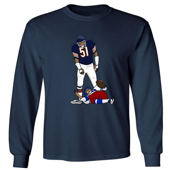 LONG SLEEVE Dick Butkus Bears Sack Shirt T-Shirt