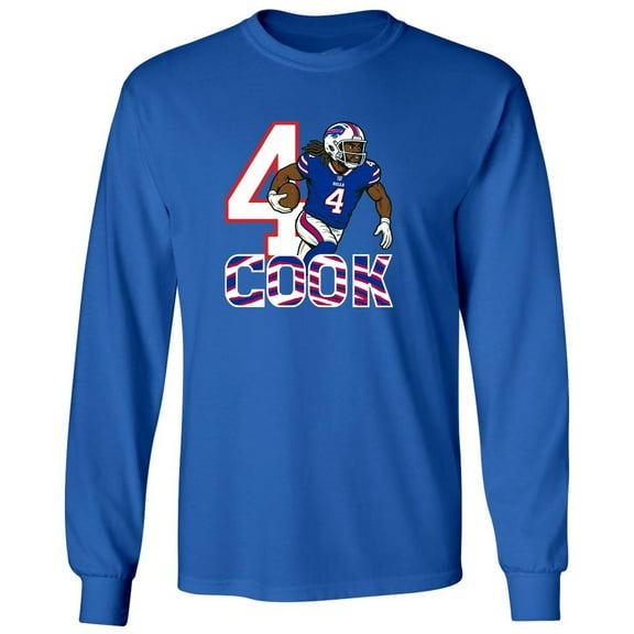 LONG SLEEVE James Cook 4 Buffalo TD Shirt T-Shirt