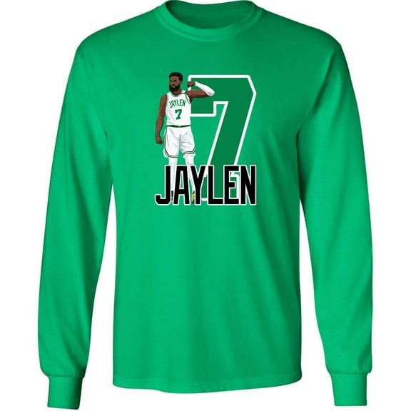 LONG SLEEVE Jaylen Brown 7 Boston Shirt T-Shirt