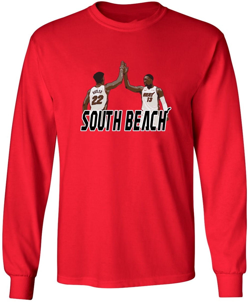 LONG SLEEVE Jimmy Butler Bam Adebayo South Beach Heat Shirt TShirt