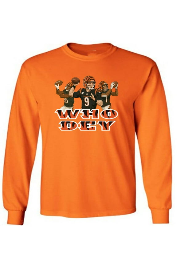 LONG SLEEVE Joe Burrow Jamarr Chase Tee Higgins Cincinnati Shirt T-Shirt